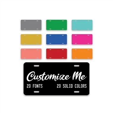 Přizpůsobte si osobní poznávací značku letadla