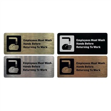 Umyjte si ruce znamení pro podnikání