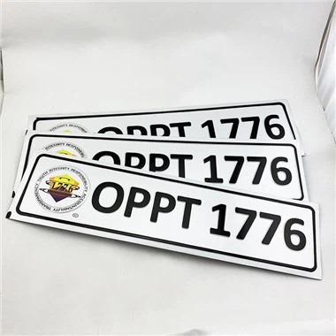 Výroba kovových SPZ