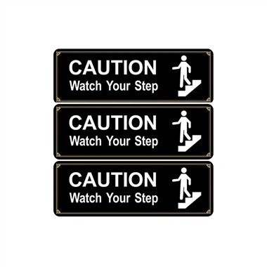 Sledujte svůj krok akrylové znamení